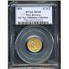 Image 1 : 1859 $2 1/2 New Reverse XF40 PCGS.
