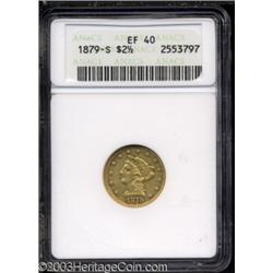 1879-S $2 1/2 XF40 ANACS.