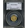 Image 3 : 1887 $2 1/2 MS64 PCGS.