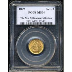 1899 $2 1/2 MS64 PCGS.