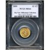 Image 1 : 1899 $2 1/2 MS64 PCGS.