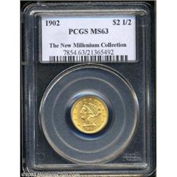 1902 $2 1/2 MS63 PCGS.