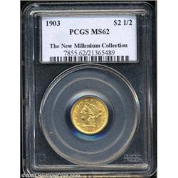 1903 $2 1/2 MS62 PCGS.