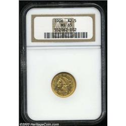 1906 $2 1/2 MS65 NGC.