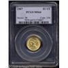 Image 1 : 1907 $2 1/2 MS64 PCGS.