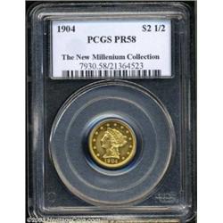 1904 $2 1/2 PR58 PCGS.
