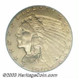 1910 $2 1/2 MS64 PCGS.