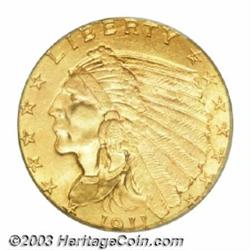 1911 $2 1/2 MS65 PCGS.