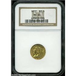 1912 $2 1/2 MS64 NGC.