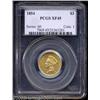 Image 1 : 1854 $3 XF45 PCGS.