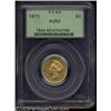 Image 1 : 1872 $3 AU50 PCGS.