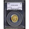 Image 1 : 1874 $3 AU58 PCGS.