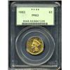 Image 3 : 1882 $3 PR63 PCGS.