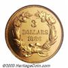 Image 2 : 1886 $3 PR63 PCGS.