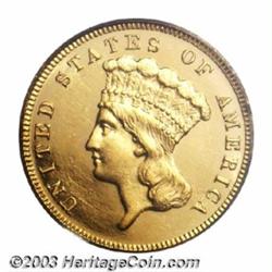 1888 $3 PR63 Cameo PCGS.