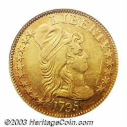 1795 $5 Small Eagle--Scratched--ANACS. XF Details, Net VF20.