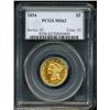 Image 3 : 1854 $5 MS62 PCGS.