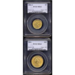 1894 Eagle MS62 PCGS,
