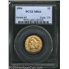 Image 1 : 1896 $5 MS64 PCGS.