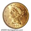 Image 1 : 1901-S $5 MS65 PCGS.
