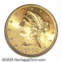 1902-S $5 MS65 PCGS.