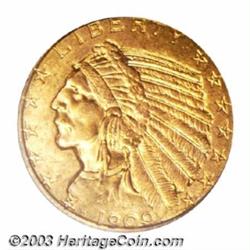 1909-D $5 MS64 PCGS.