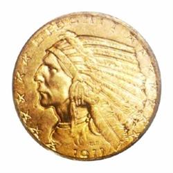 1911-S $5 MS63 PCGS.