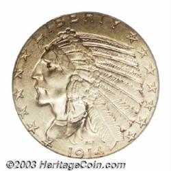 1914-D $5 MS63 PCGS.