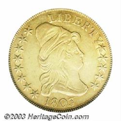 1803 $10 Large Stars Reverse AU50 PCGS.