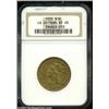 Image 3 : 1839 $10 Type of 1838, Large Letters XF45 NGC.