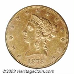 1878-S $10 AU58 PCGS.