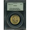 Image 3 : 1892-CC $10 MS60 PCGS.