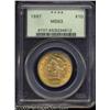 Image 1 : 1897 $10 MS63 PCGS.