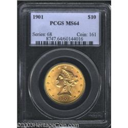1901 $10 MS64 PCGS.