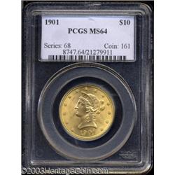 1901 $10 MS64 PCGS.