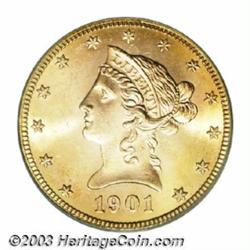 1901-S $10 MS65 PCGS.