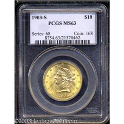 1903-S $10 MS63 PCGS.