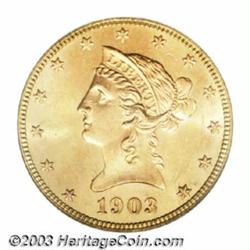1903-S $10 MS65 PCGS.