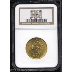 1906-D $10 MS64 NGC.