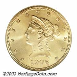 1906-D $10 MS65 NGC.