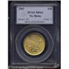 Image 1 : 1907 $10 No Motto MS63 PCGS.