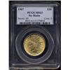 Image 1 : 1907 $10 No Motto MS63 PCGS.