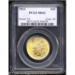1913 $10 MS62 PCGS.