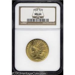 1932 $10 MS64 NGC.