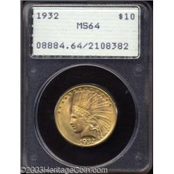 1932 $10 MS64 PCGS.