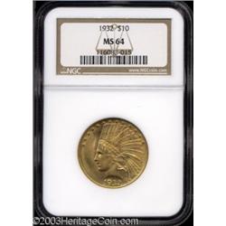 1932 $10 MS64 NGC.