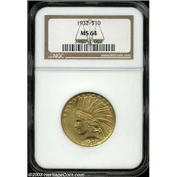 1932 $10 MS64 NGC.