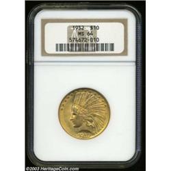 1932 $10 MS64 NGC.
