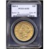 Image 1 : 1869-S $20 AU53 PCGS.