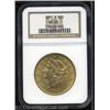Image 1 : 1891-S $20 MS62 NGC.